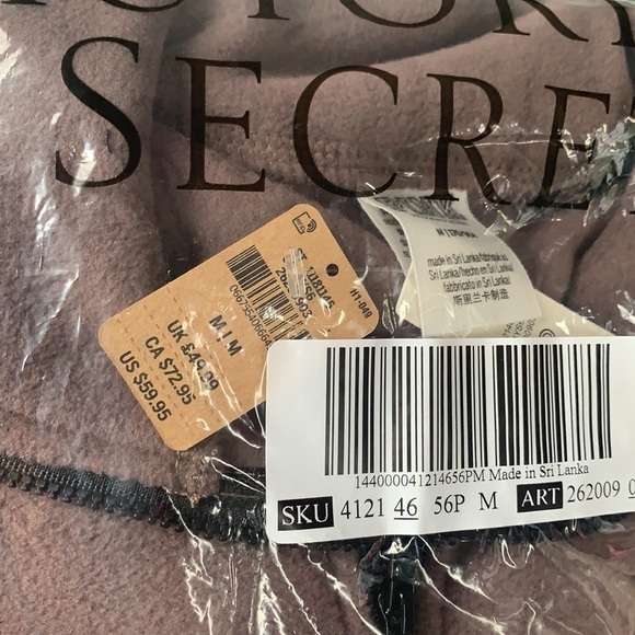 PINK POLAR FLEECE HALF-ZIP size Medium - Picture 5 of 6